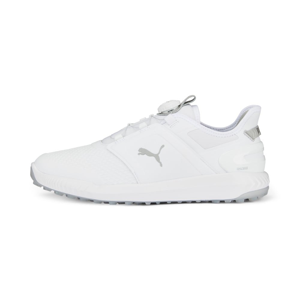 Puma Ignite Elevate Disc Spikeless Golf Shoes Puma White/Puma Silver 13 Medium