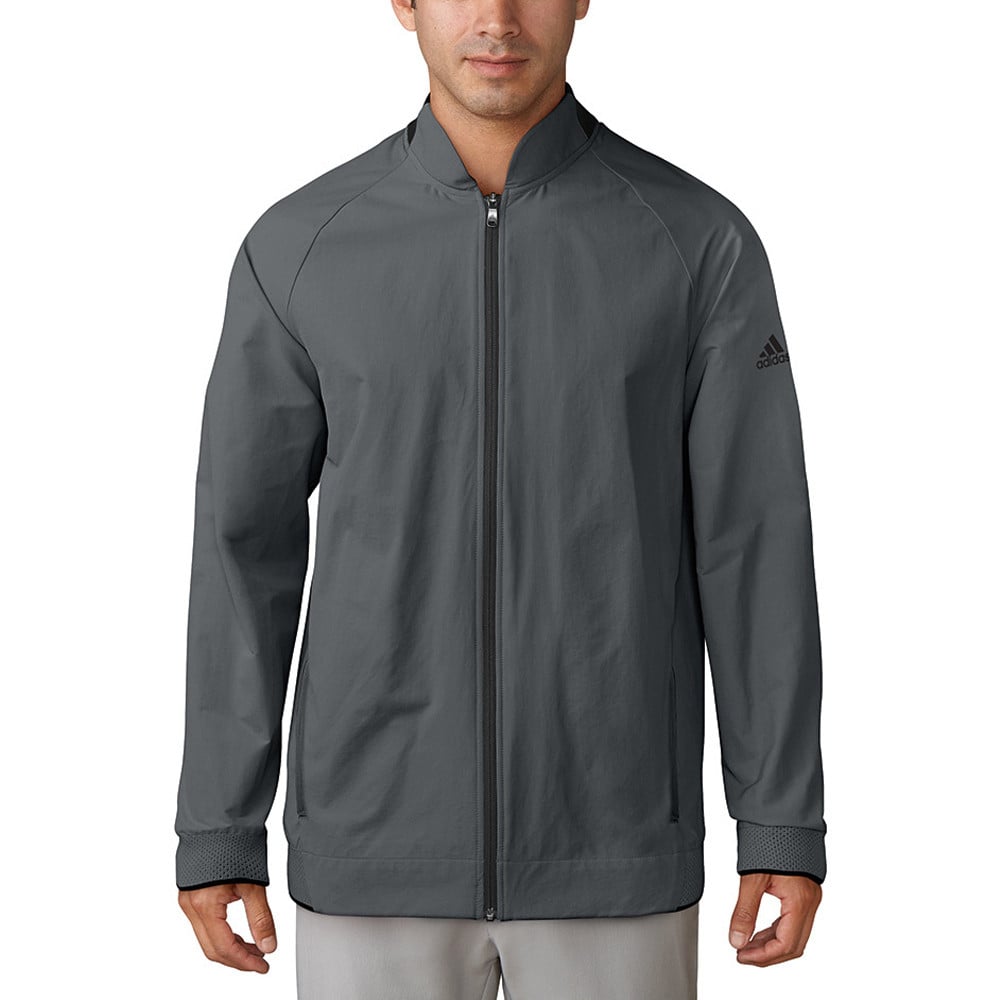 Adidas Stretch Full-Zip Wind Jacket - Discount Men's Golf Jackets & Pullovers - Hurricane Golf
