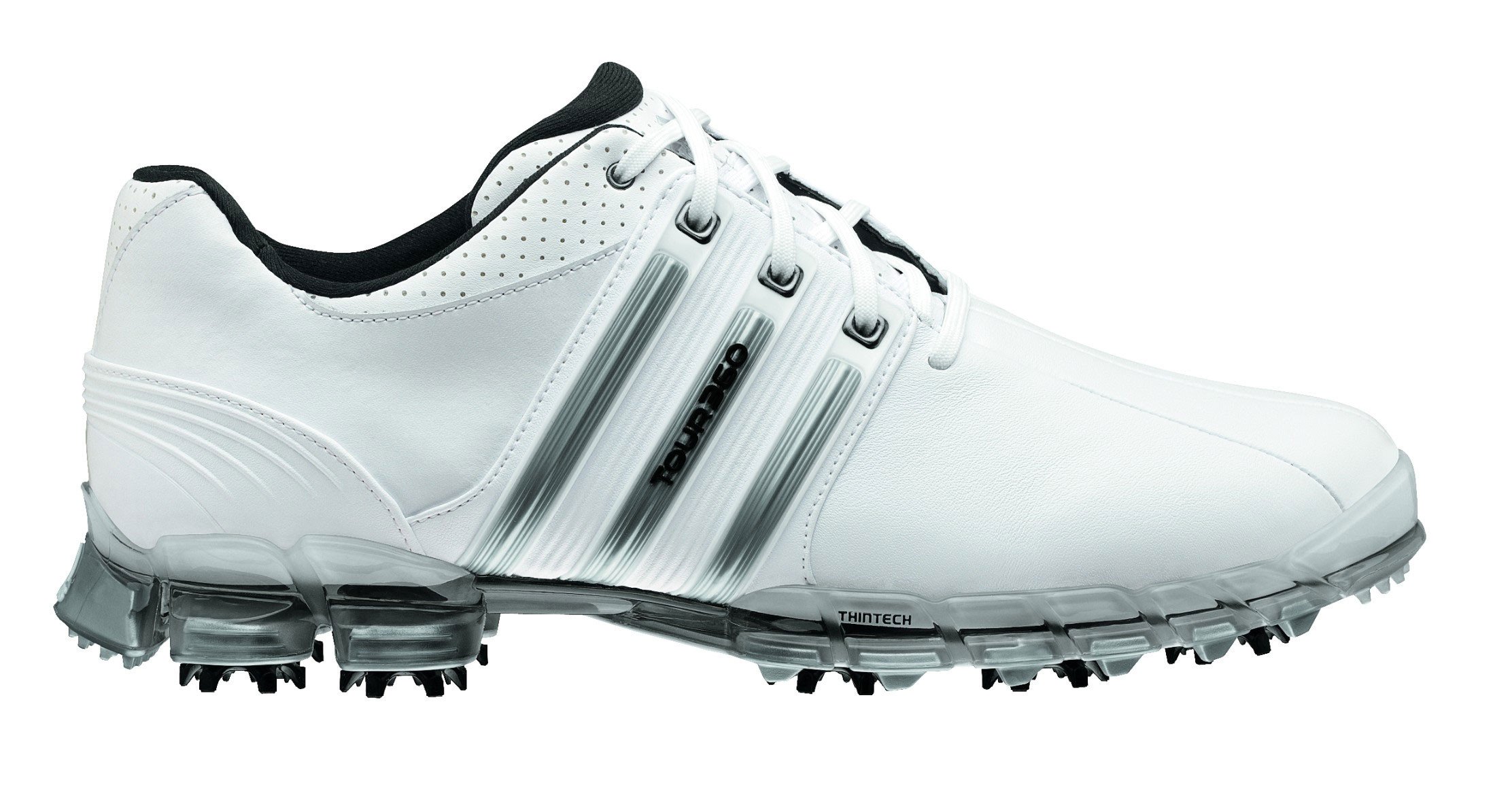 rebanada Disturbio Inhalar NEW Discount Adidas Tour 360 ATV White/Silver Golf Shoes - Hurricane Golf