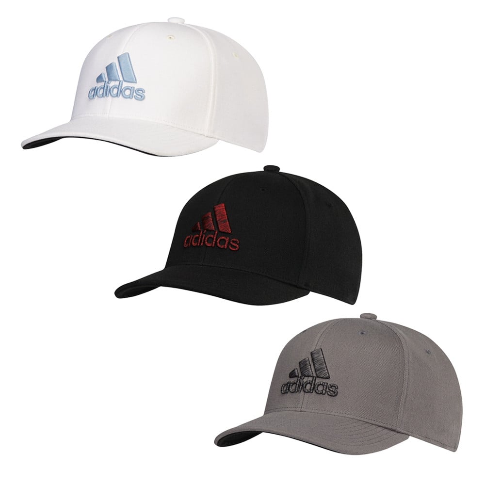 Afvoer barbecue zoals dat Adidas Heather Logo Fitted Cap - Men's Golf Hats & Headwear - Hurricane Golf