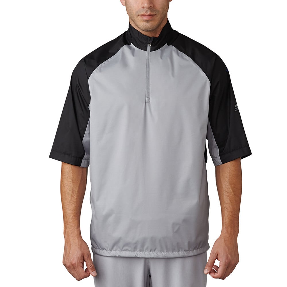 adidas golf short sleeve rain jacket