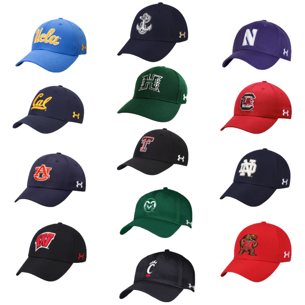 atraer a nombre de Mártir Under Armour NCAA Classic Structured Adjustable Hat - Men's Golf Hats &  Headwear - Hurricane Golf