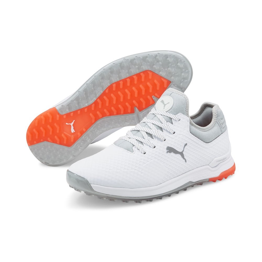 Puma PROADAPT ALPHACAT Wide Golf Shoes PUMA White/High Rise 9 Wide