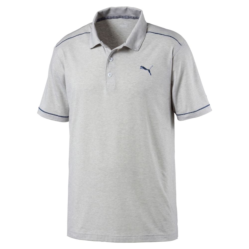 Puma Rancho (LC) Golf Polo High Rise Heather M